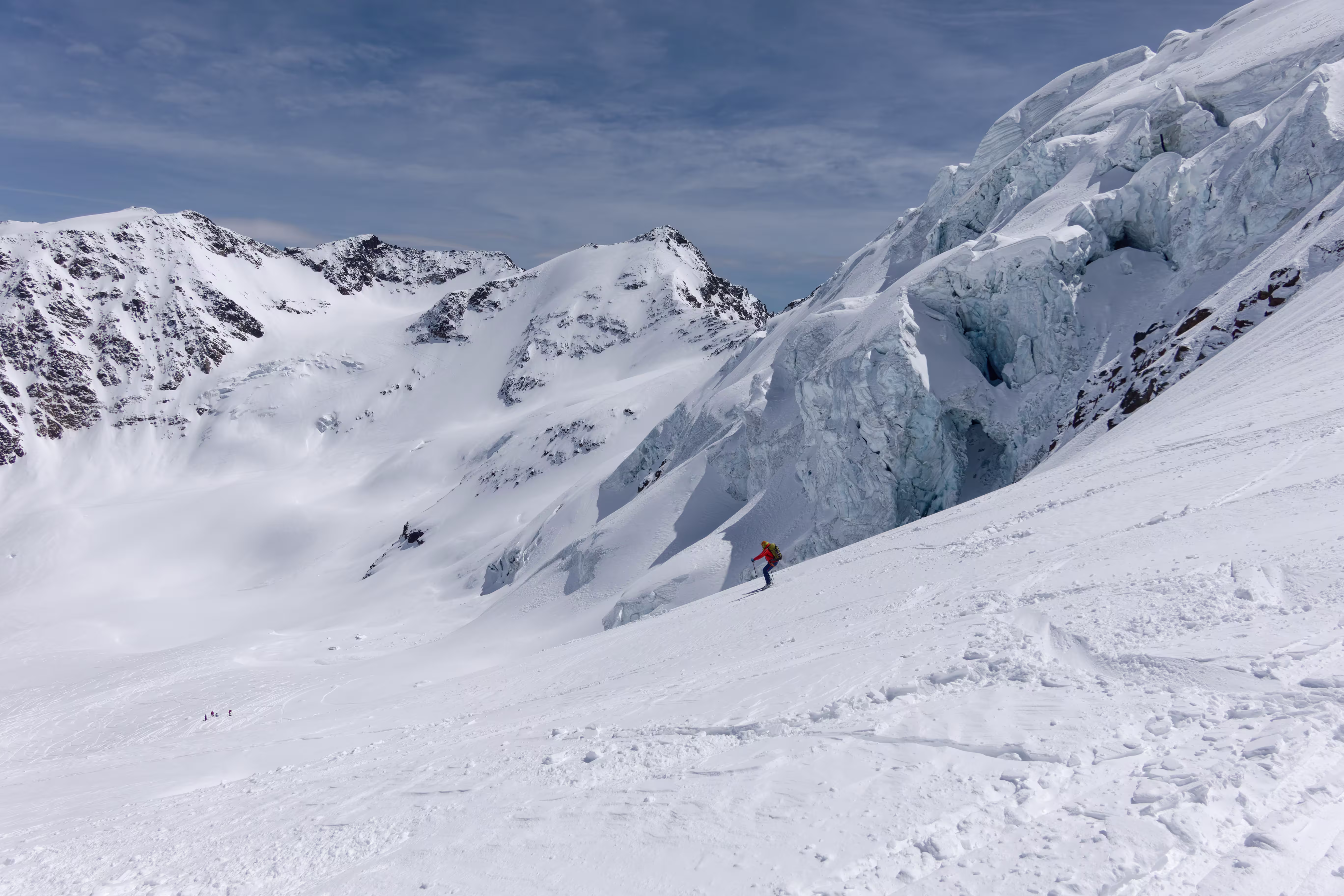 Discesa al cospetto dei seracchi