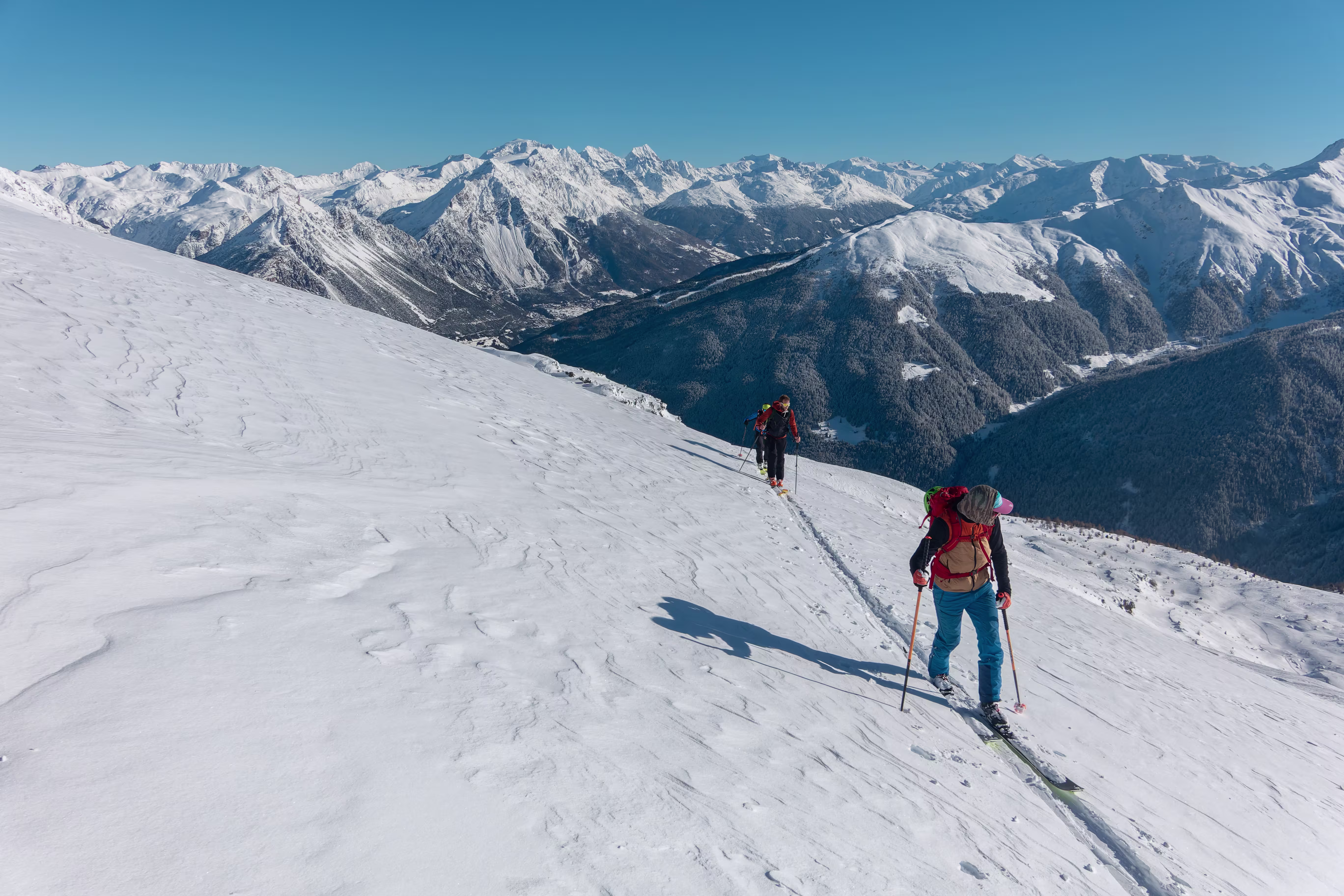 L’Ortles sullo sfondo