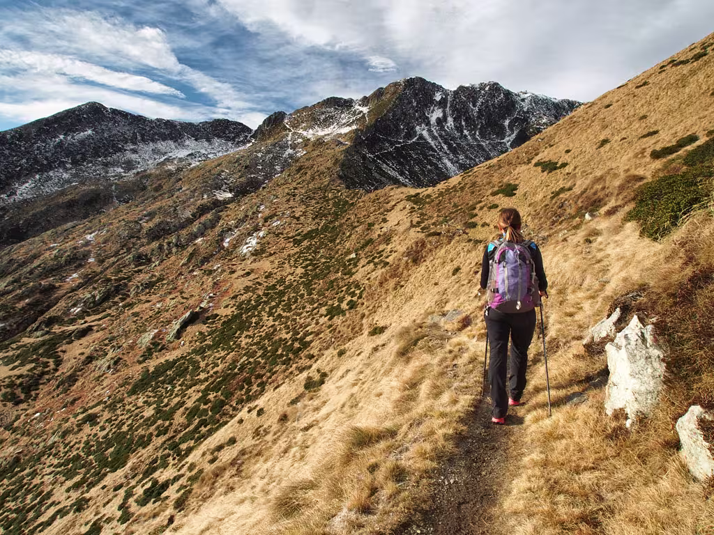 Verso la sella del Gridone