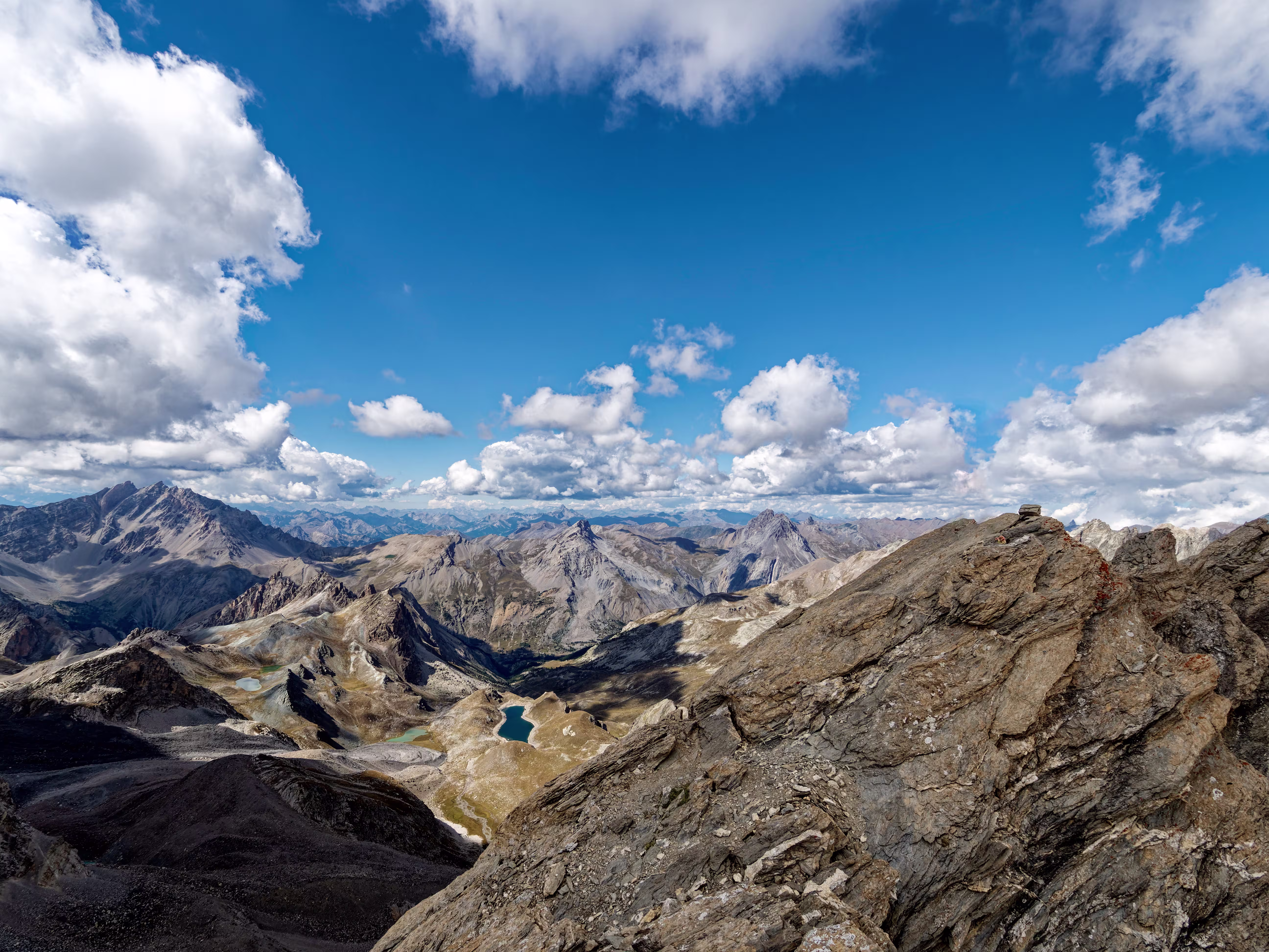 Dalla vetta della Tete de l’Homme