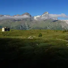 Il Piz Platta dall’Alpe Flix