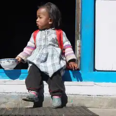 Bambina di Khumjung