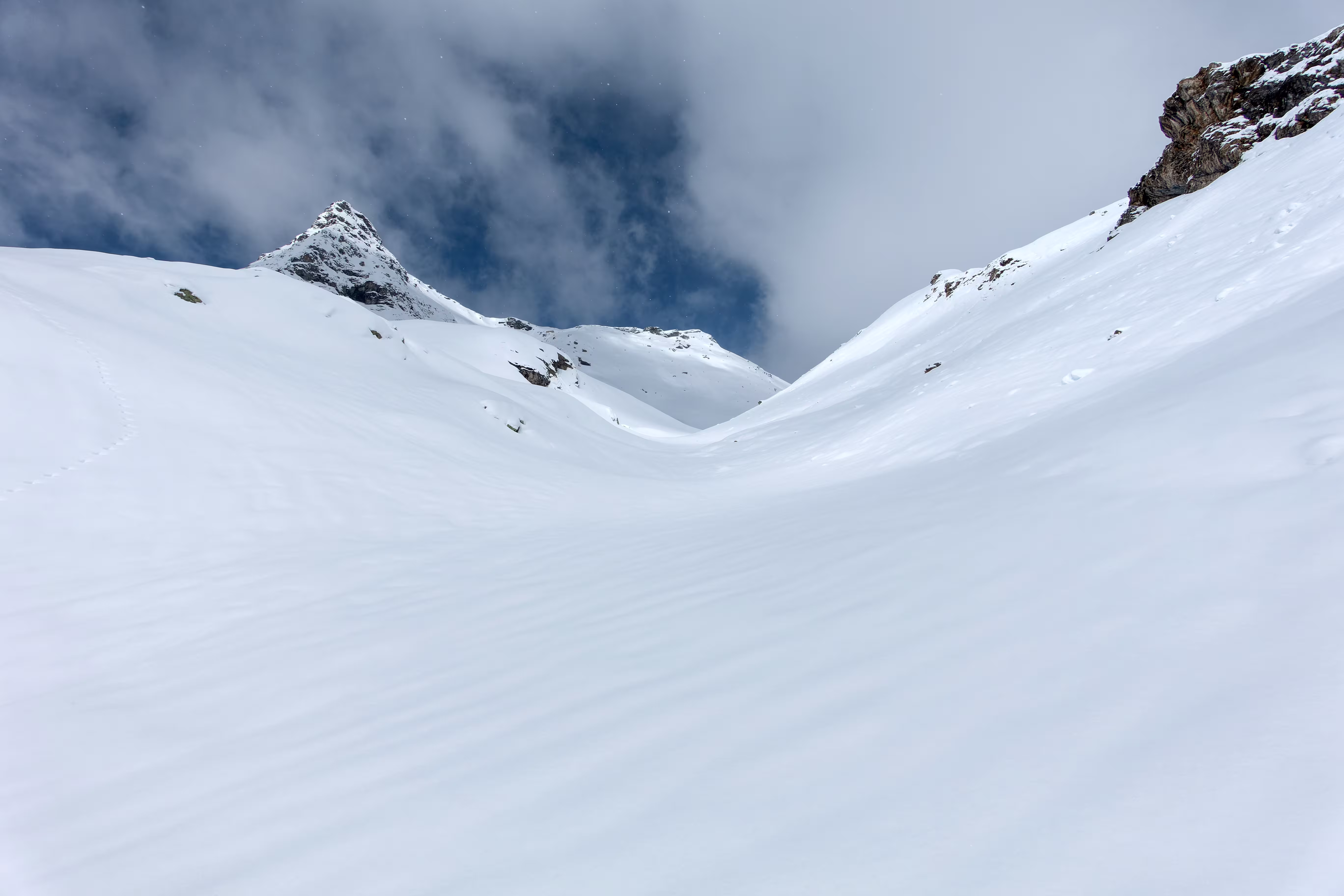 La valletta e la nostra meta