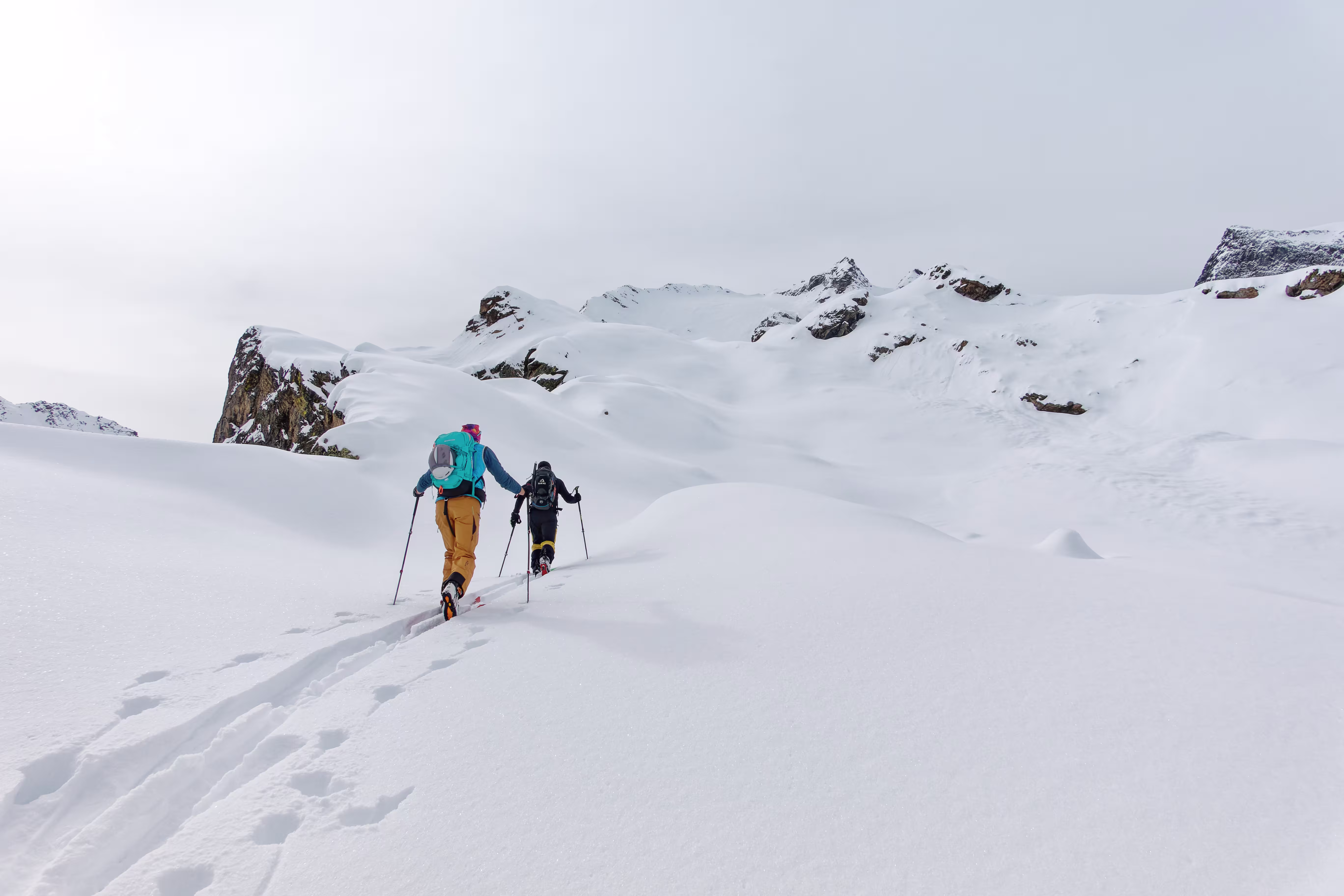 Nella parte bassa prima del ghiacciaio