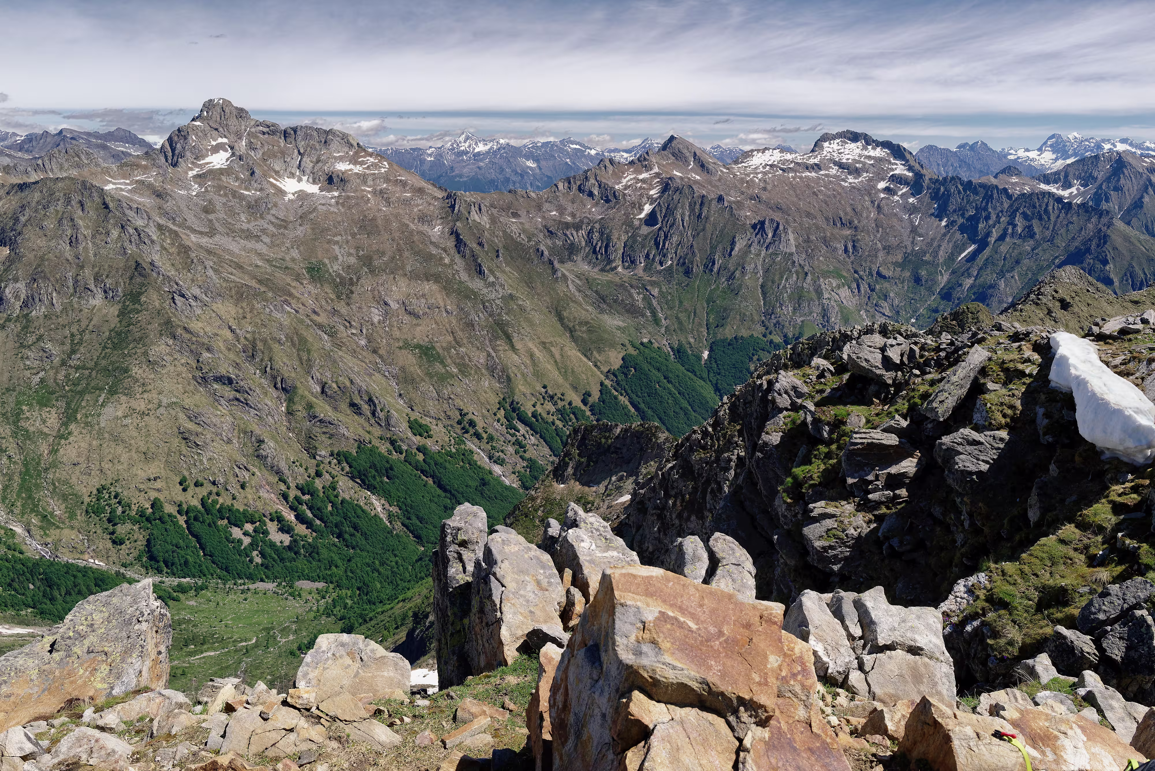 A picco sulla Val Darengo