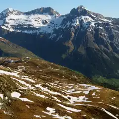 Albeggia verso la Svizzera