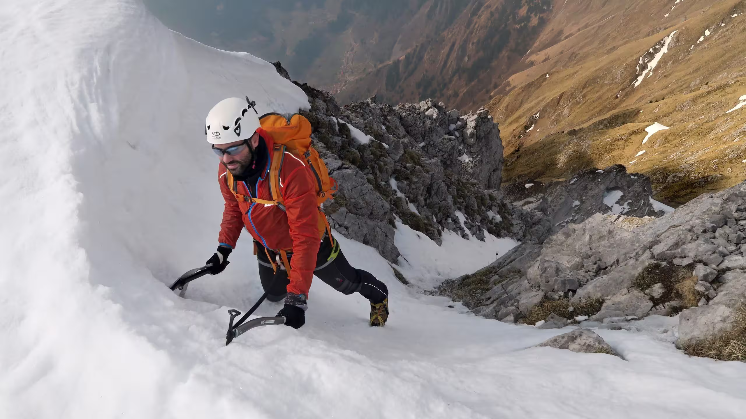 L'uscita in cresta del Cimone della Bagozza