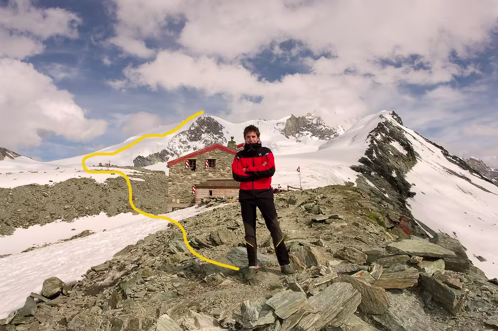 Il percorso verso la vetta