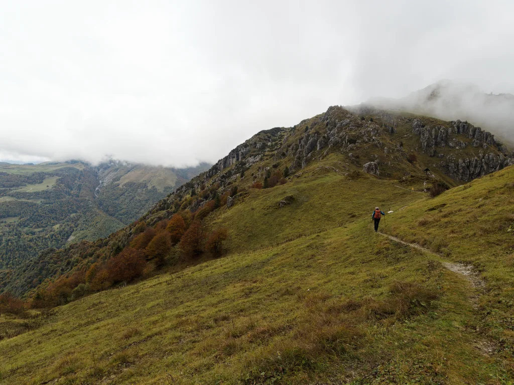 Arrivo al Passo Grialeggio