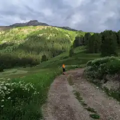 Partenza da Samedan località St Peter