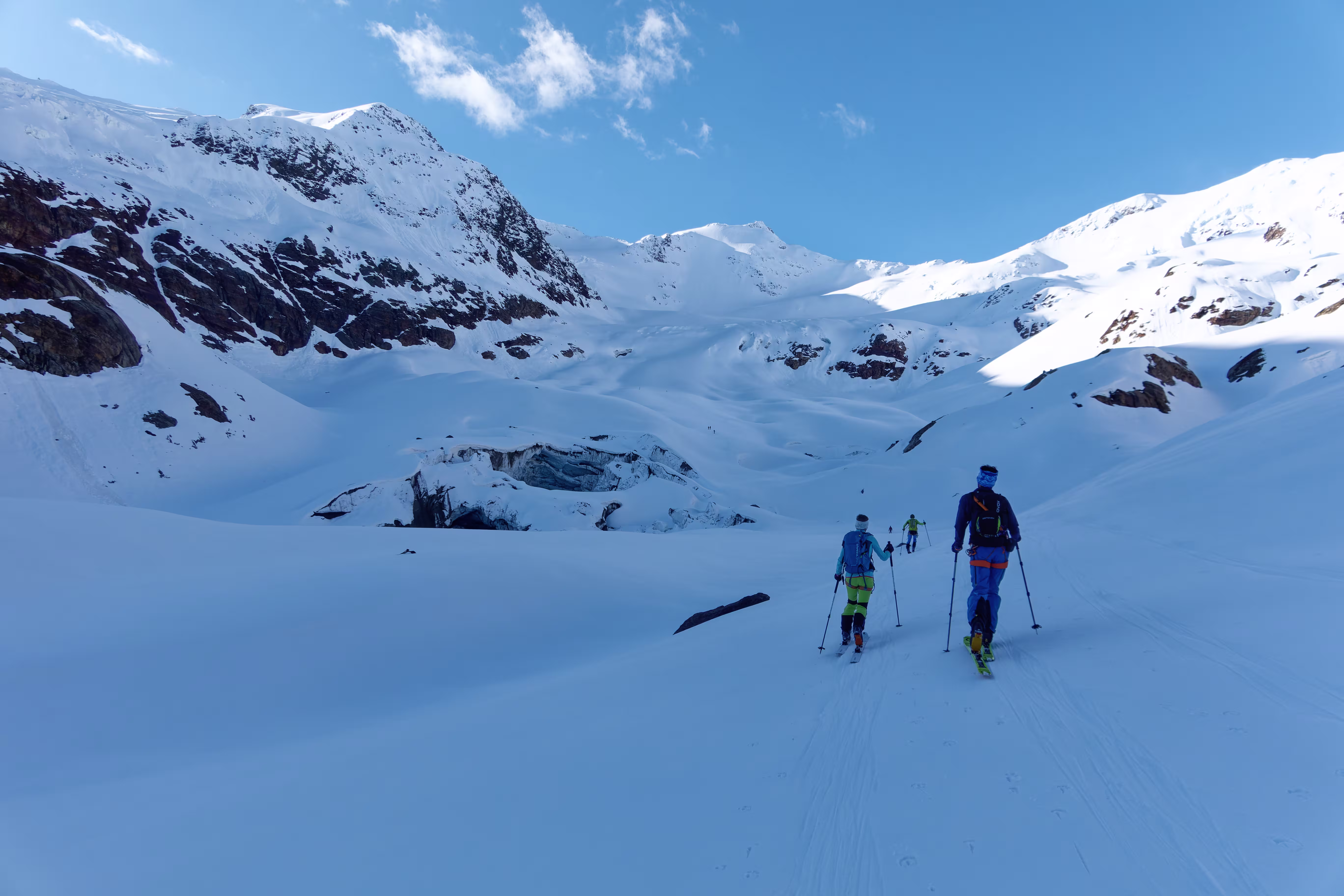 Avvicinamento al Ghiacciaio dei Forni