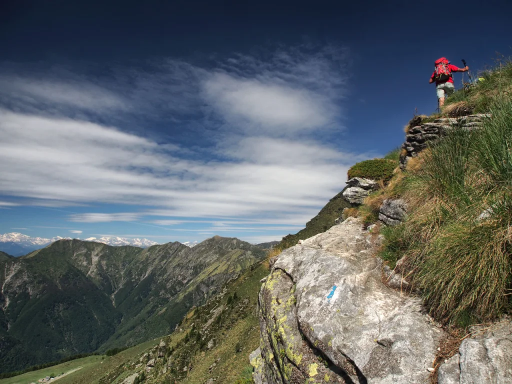 Poco prima della sella