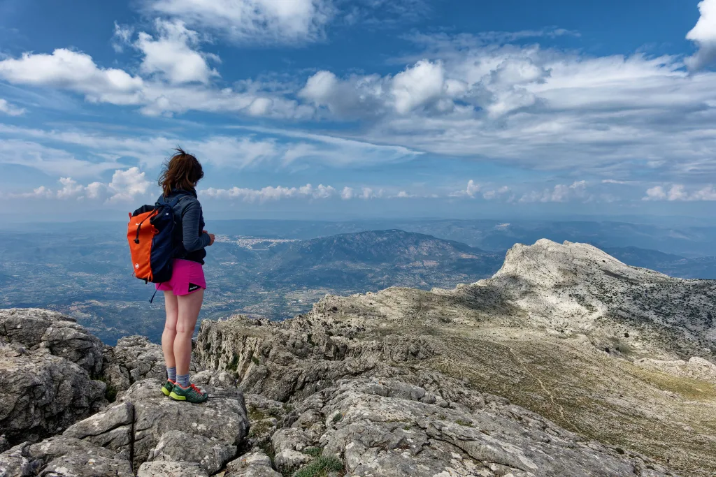 Panorama dalla vetta del Monte Corrasi