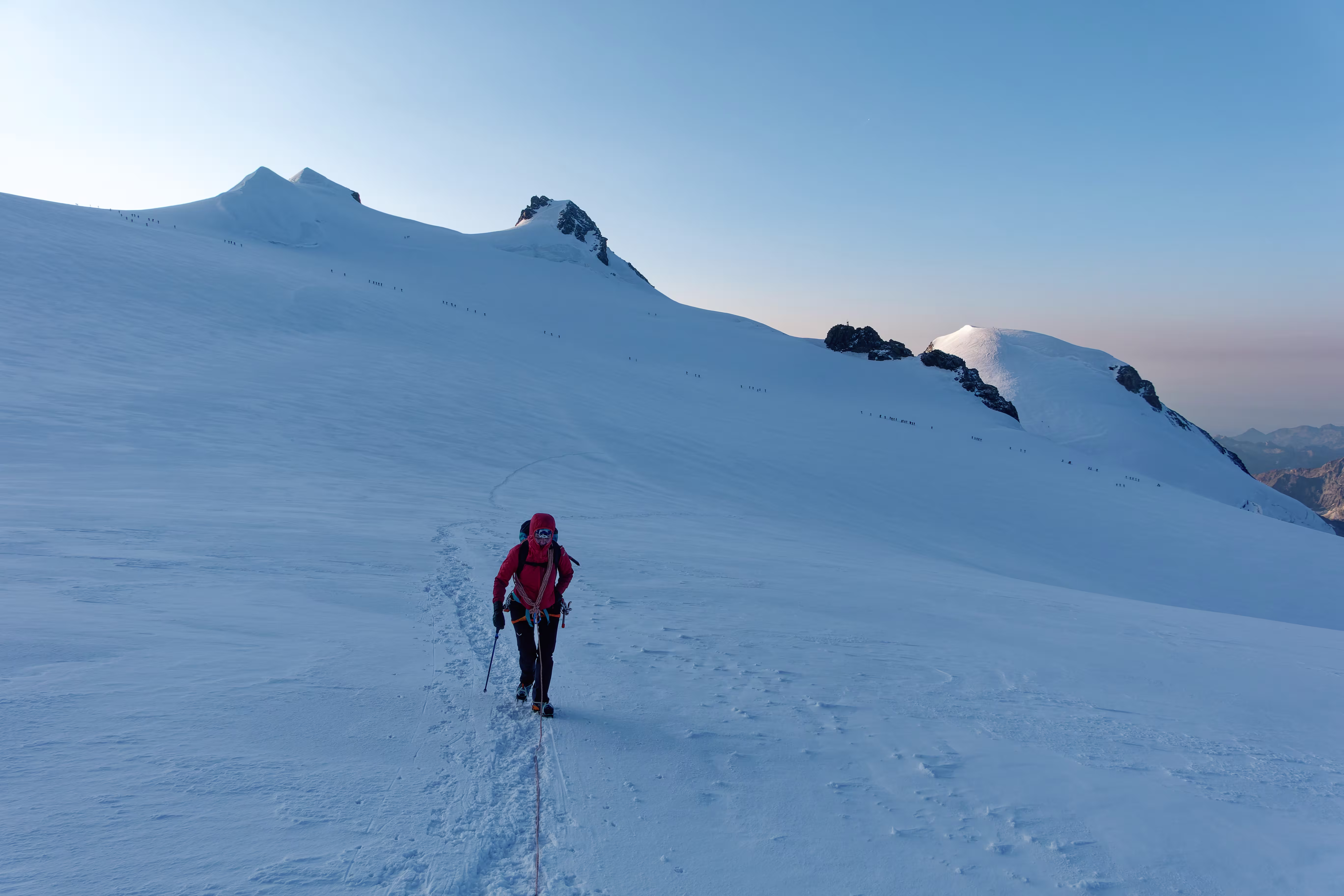 Lasciamo la carovana diretta alla Margherita