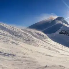 Vento impetuoso al Colle di Breithorn