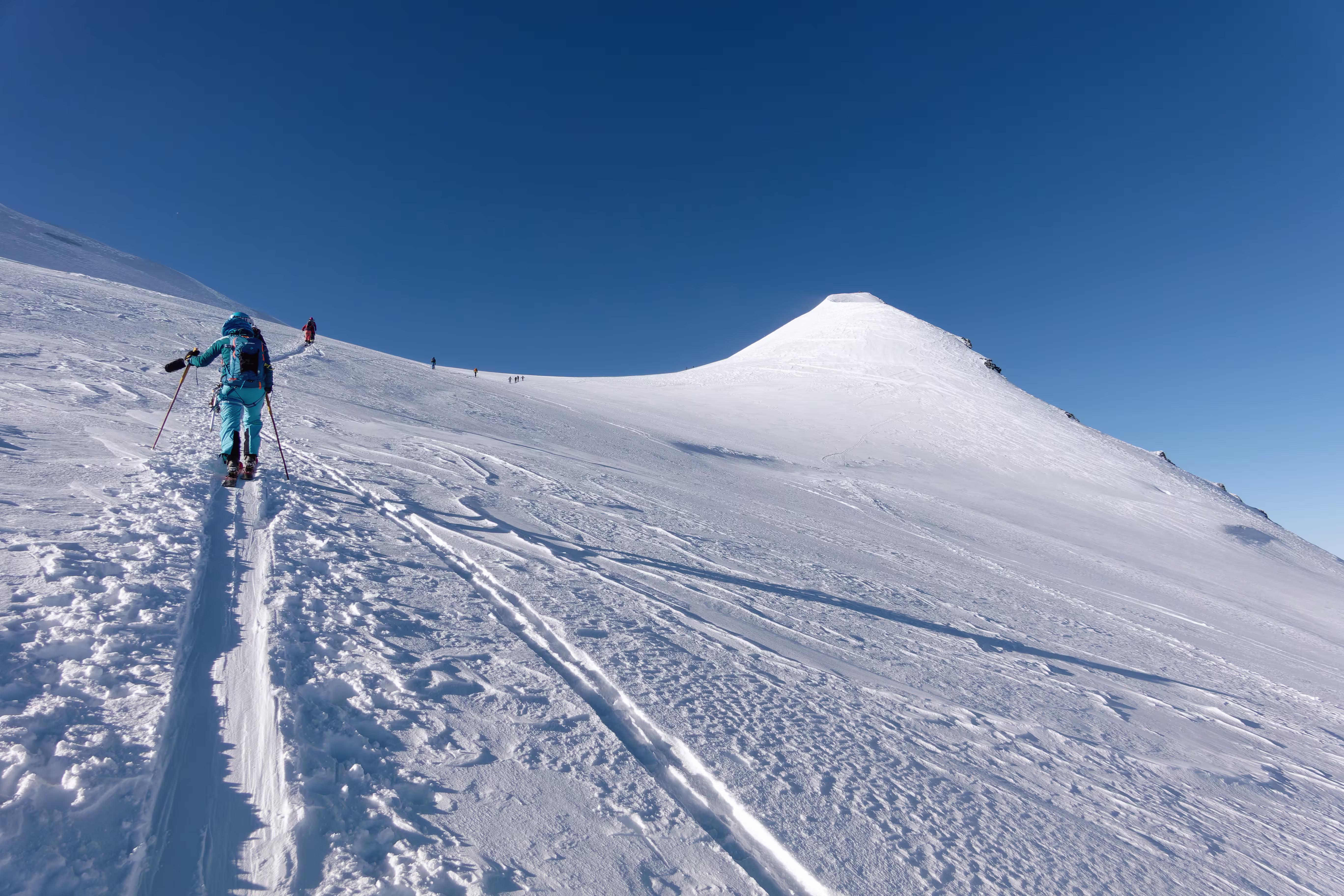 Sul plateau sommitale del Grand Combin