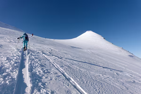 Sul plateau sommitale del Grand Combin
