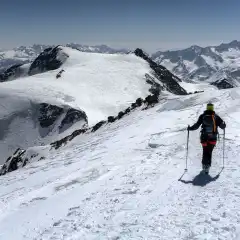 Tornando al deposito sci