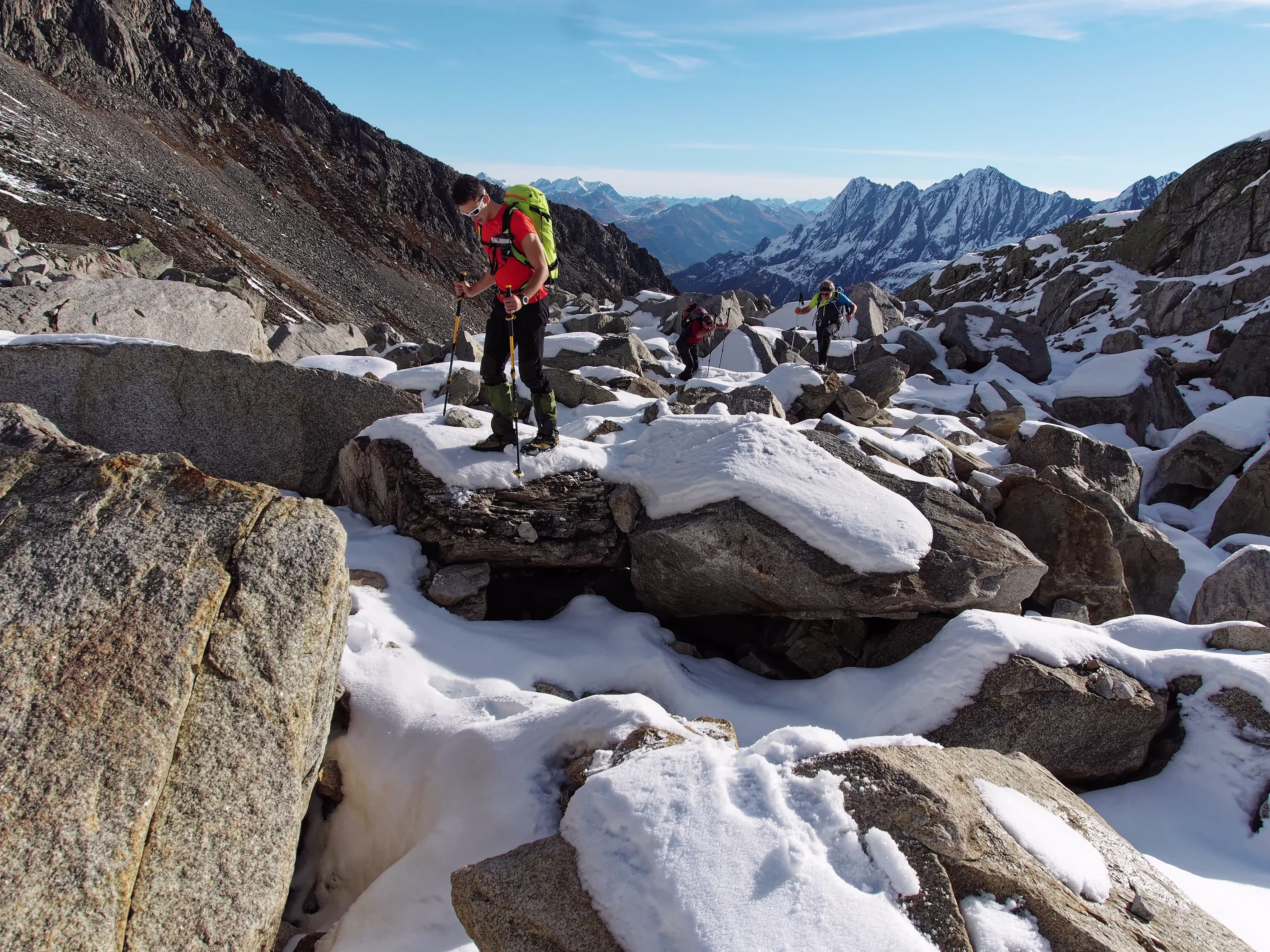 In prossimità del Gerenpass