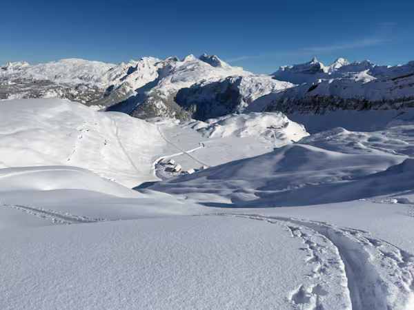 Sopra la piana di Hüttenboden