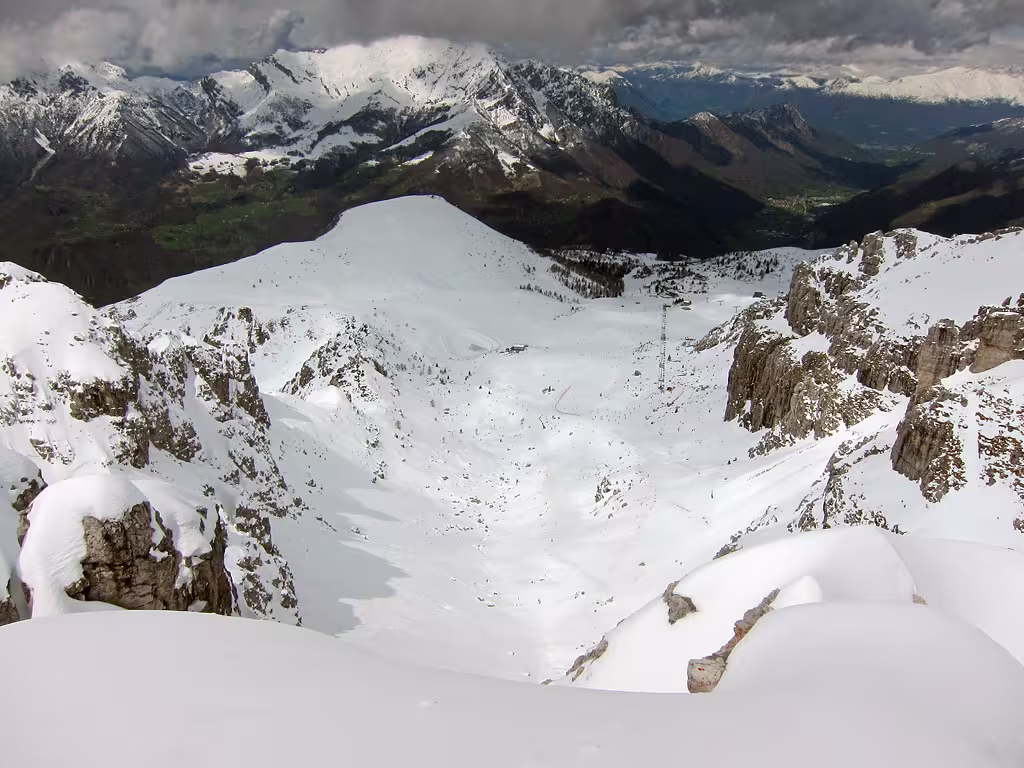Piani di Bobbio dalla cima