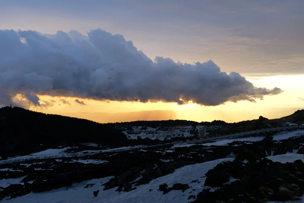 Tramonto al Rifugio Sapienza