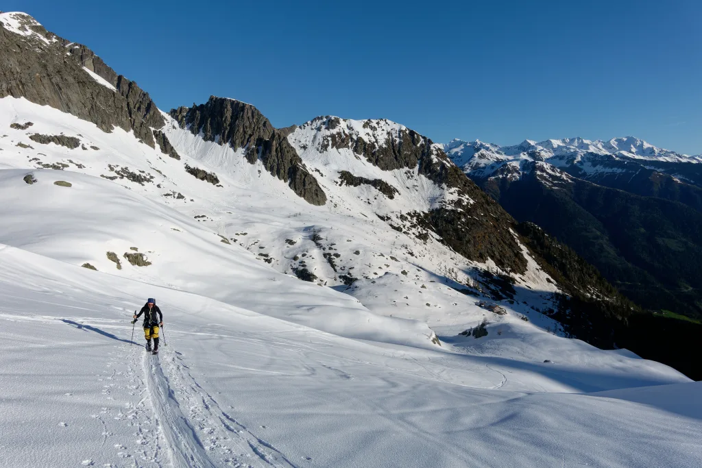 Sopra il Rifugio Denza