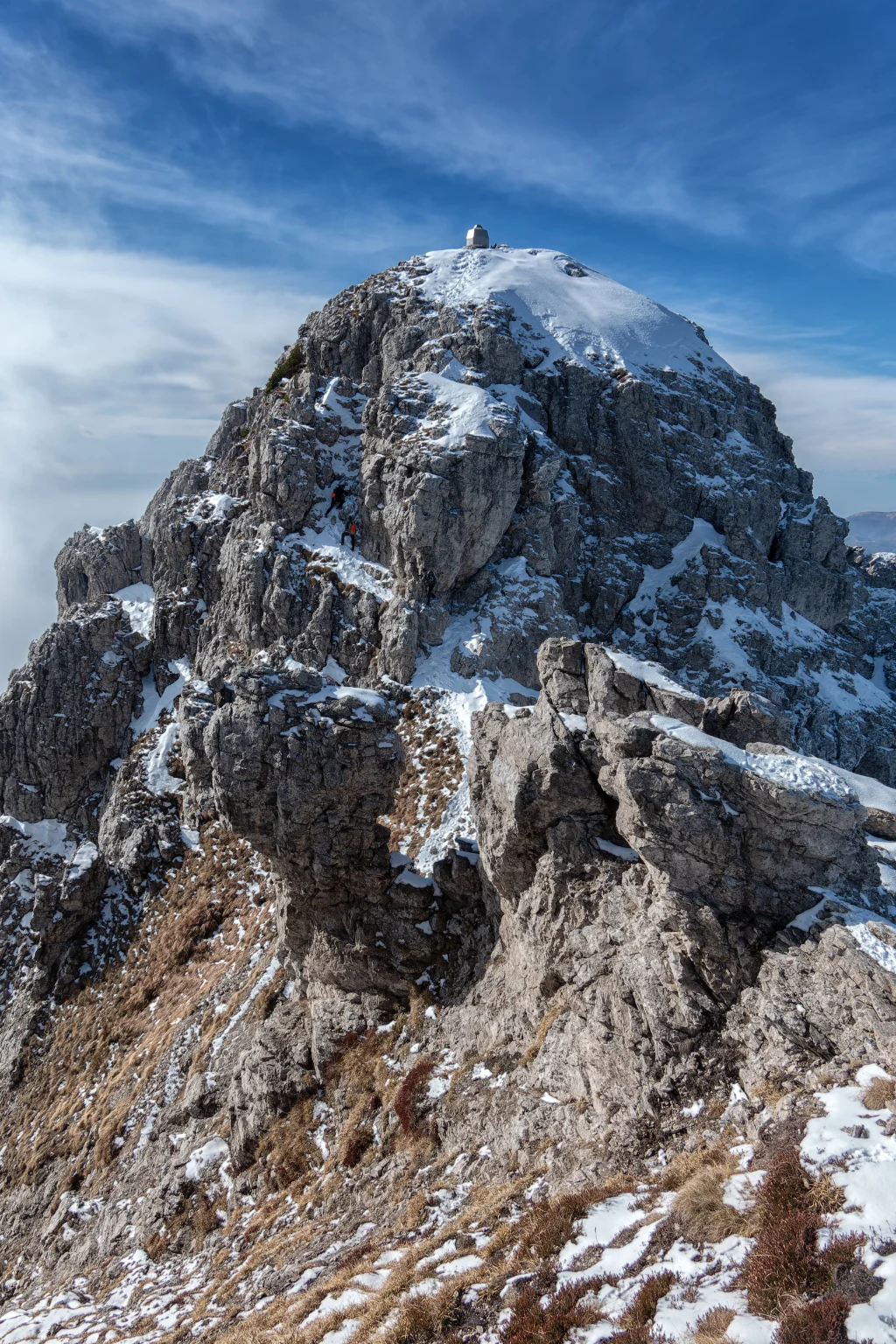 Per arrivare in vetta tanti su e giu