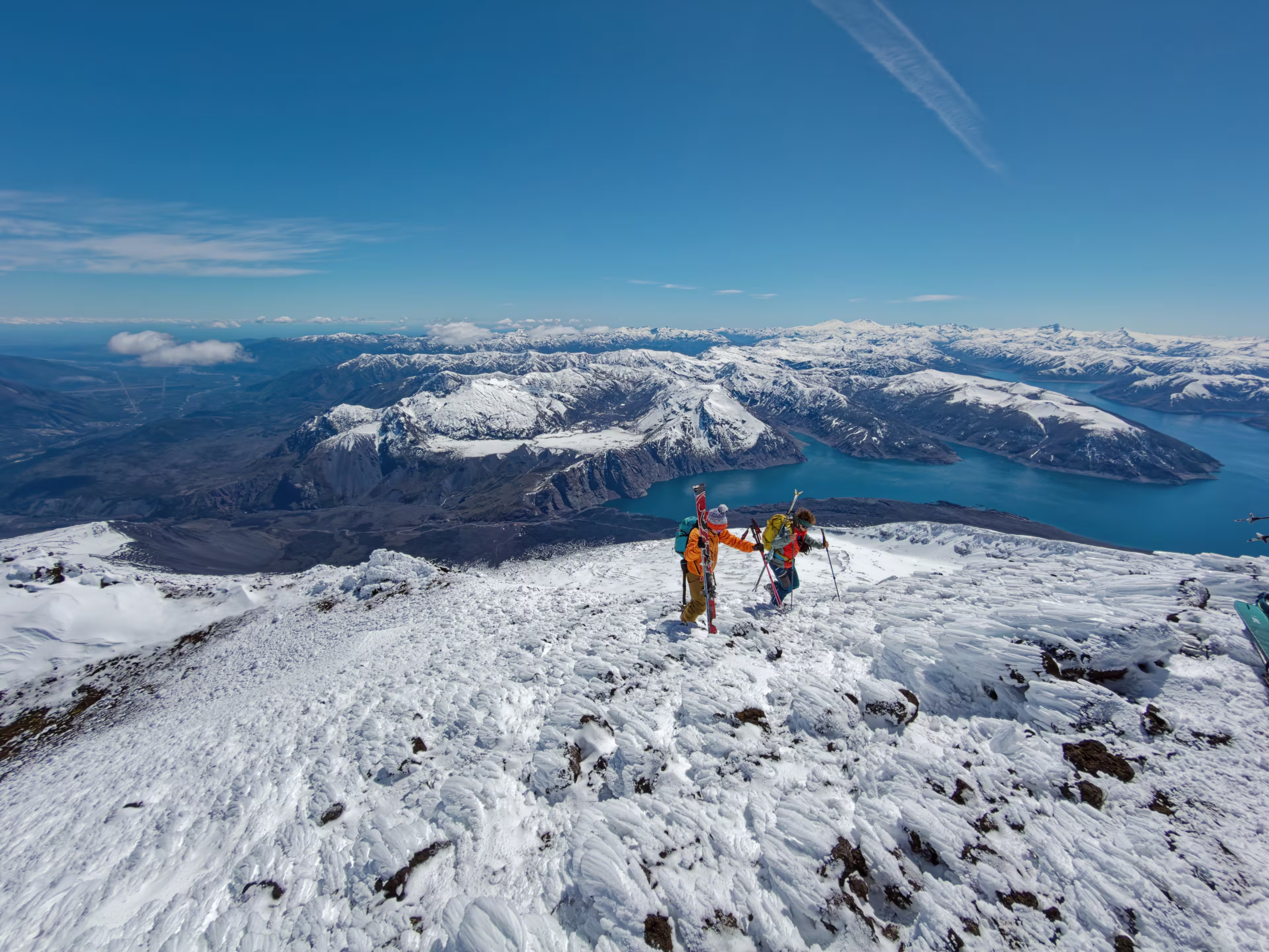 Quasi in vetta all’Antuco