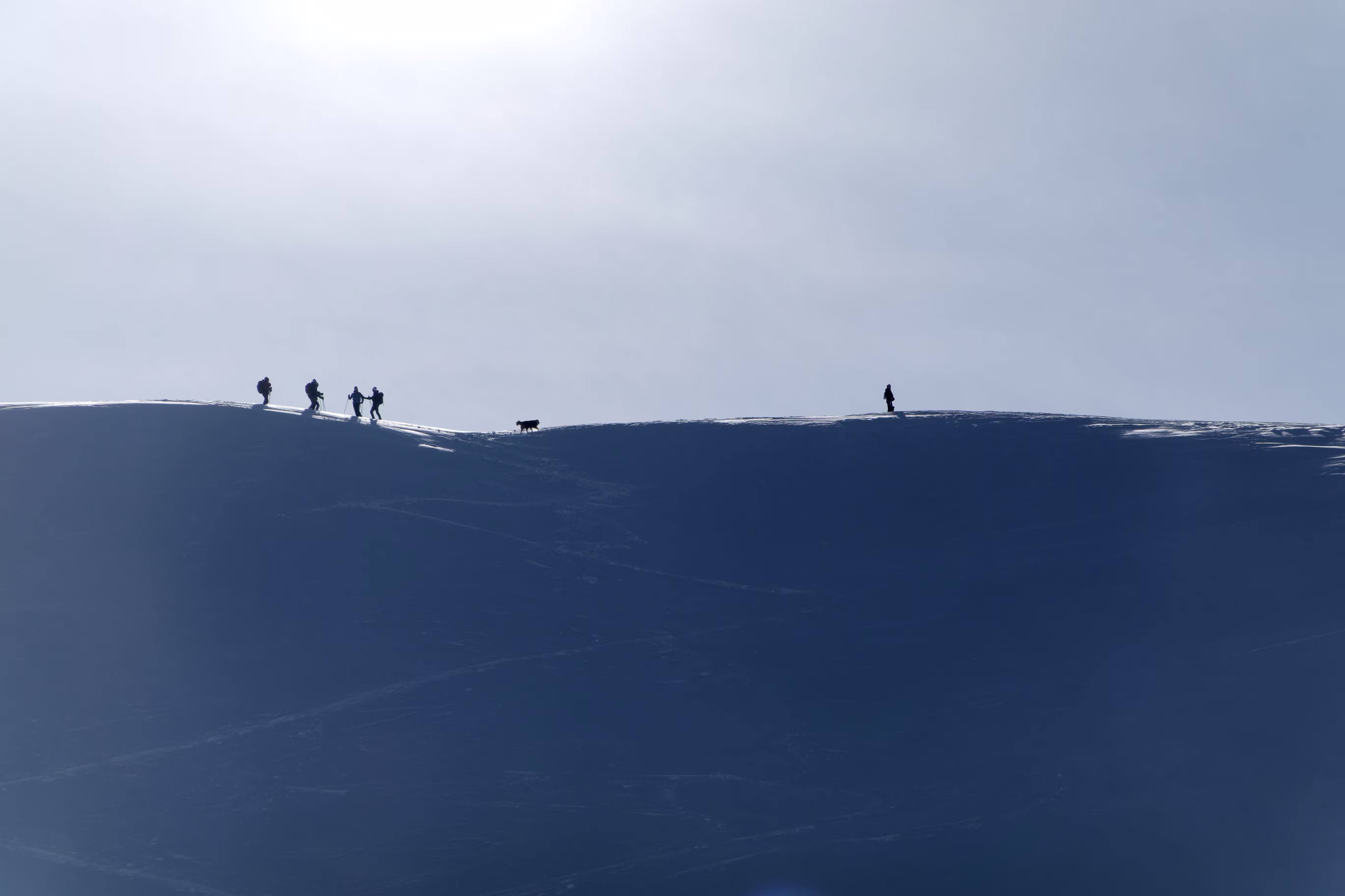 Qualcuno è già in vetta