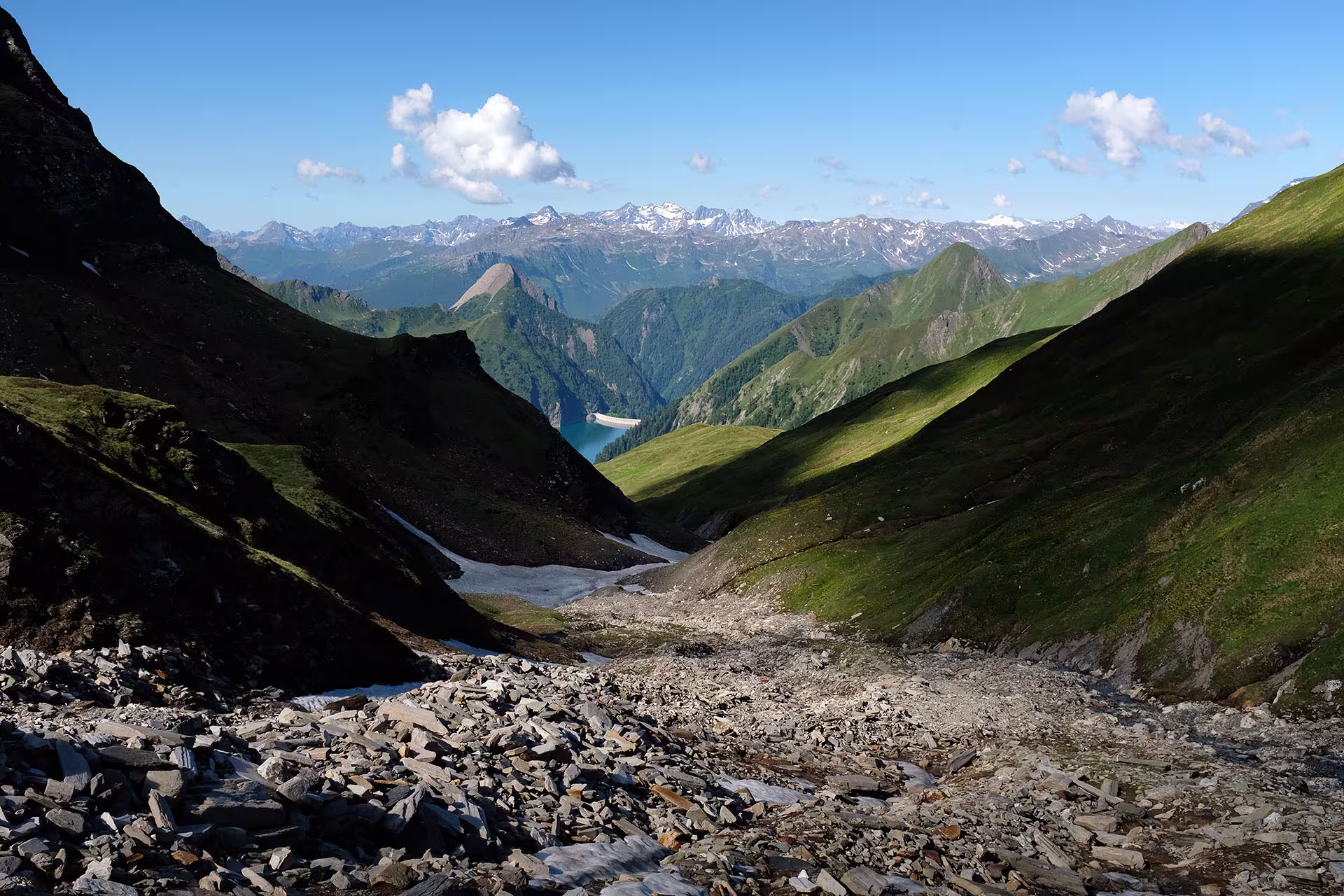 Diga del Luzzone e Pizzo Campo Tencia