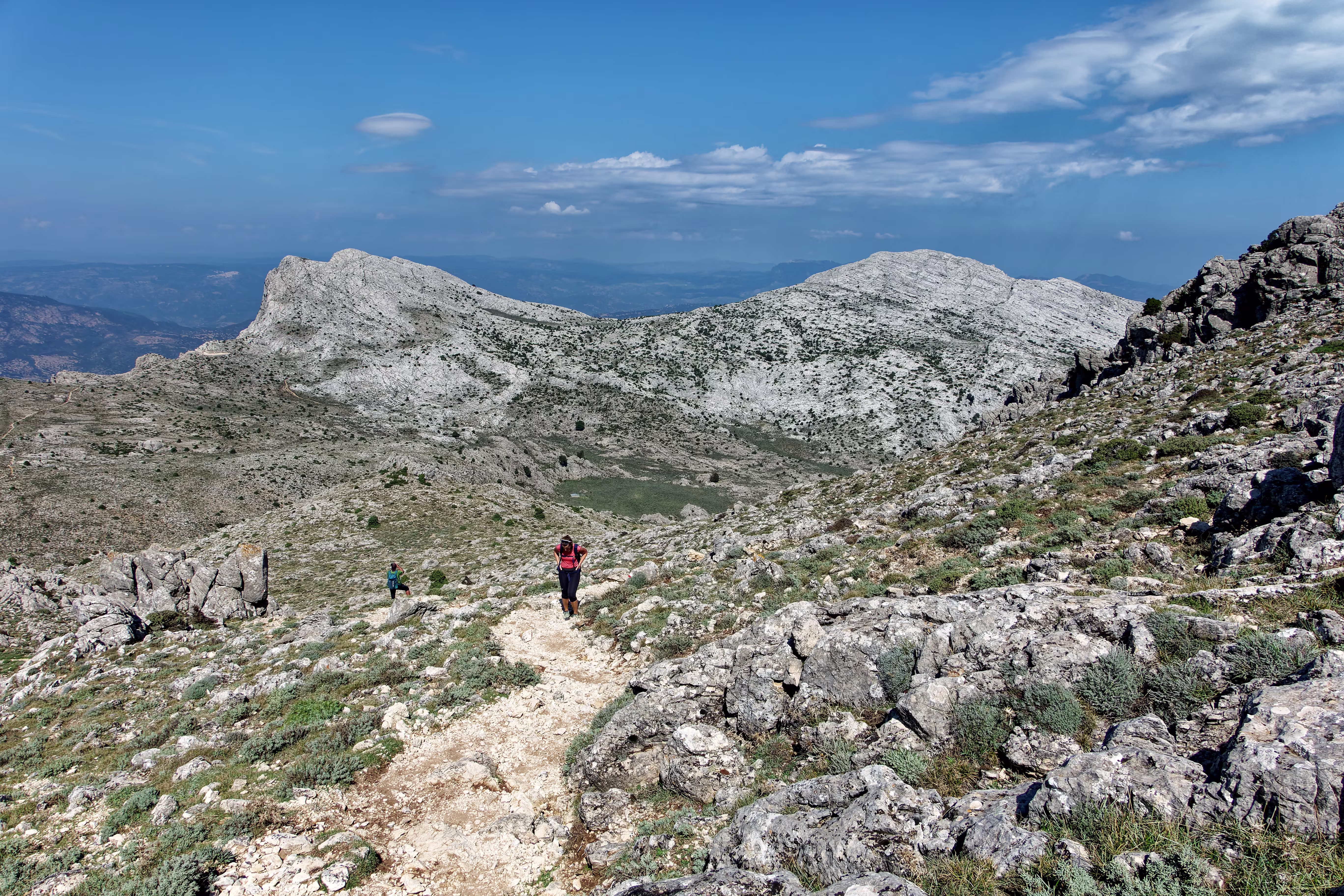 La salita al Corrasi