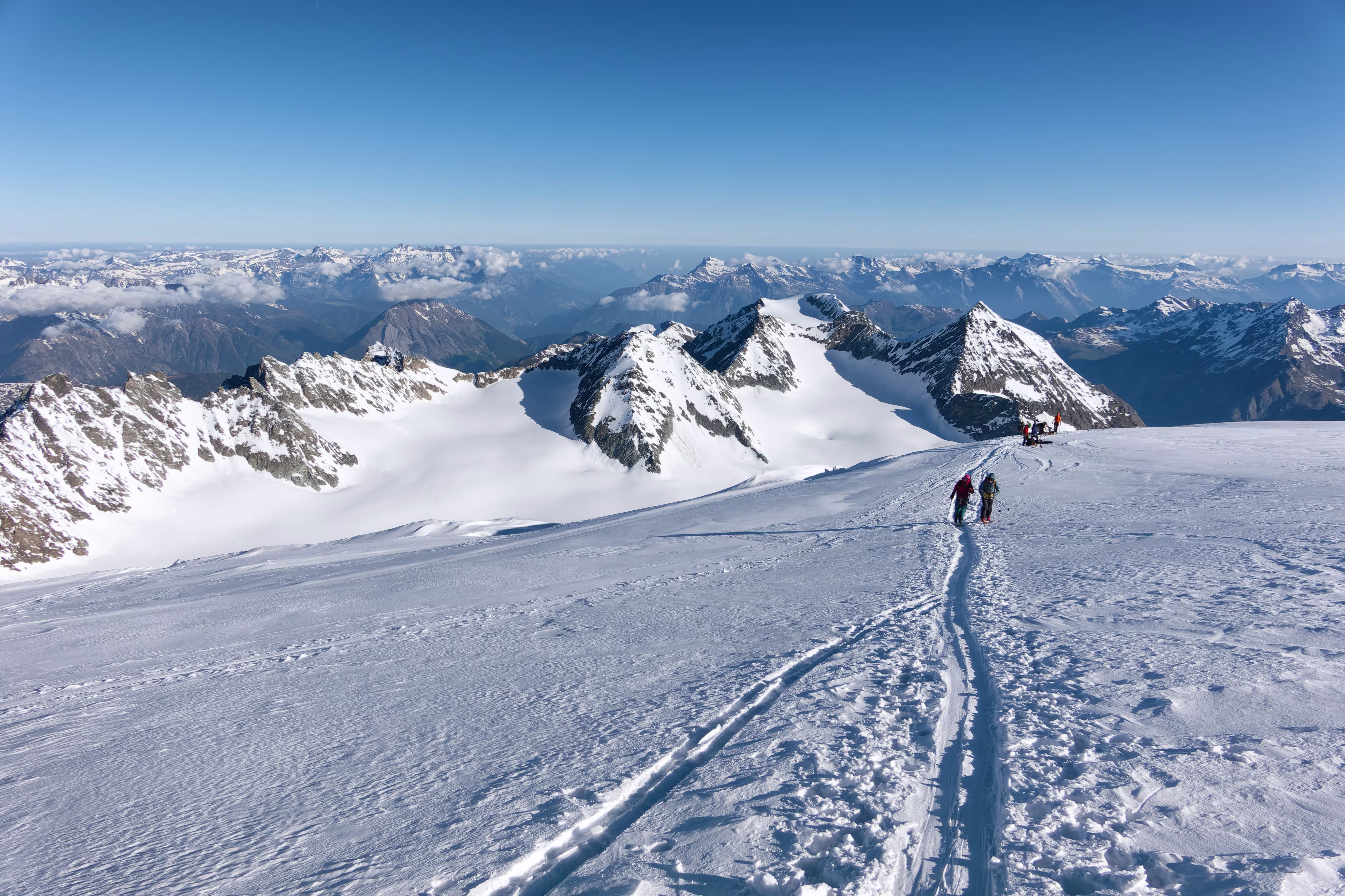 Appena usciti dal Couloir du Gardien