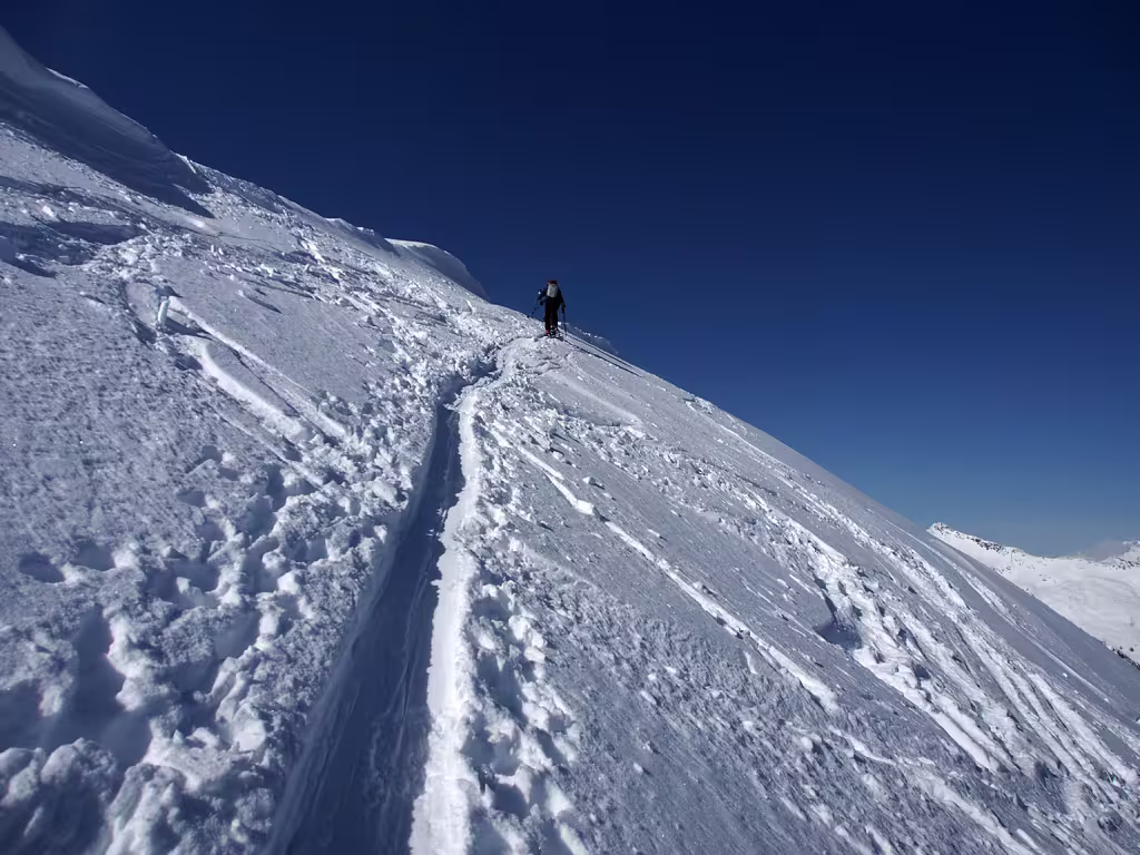 Pendio finale Monte Salmurano