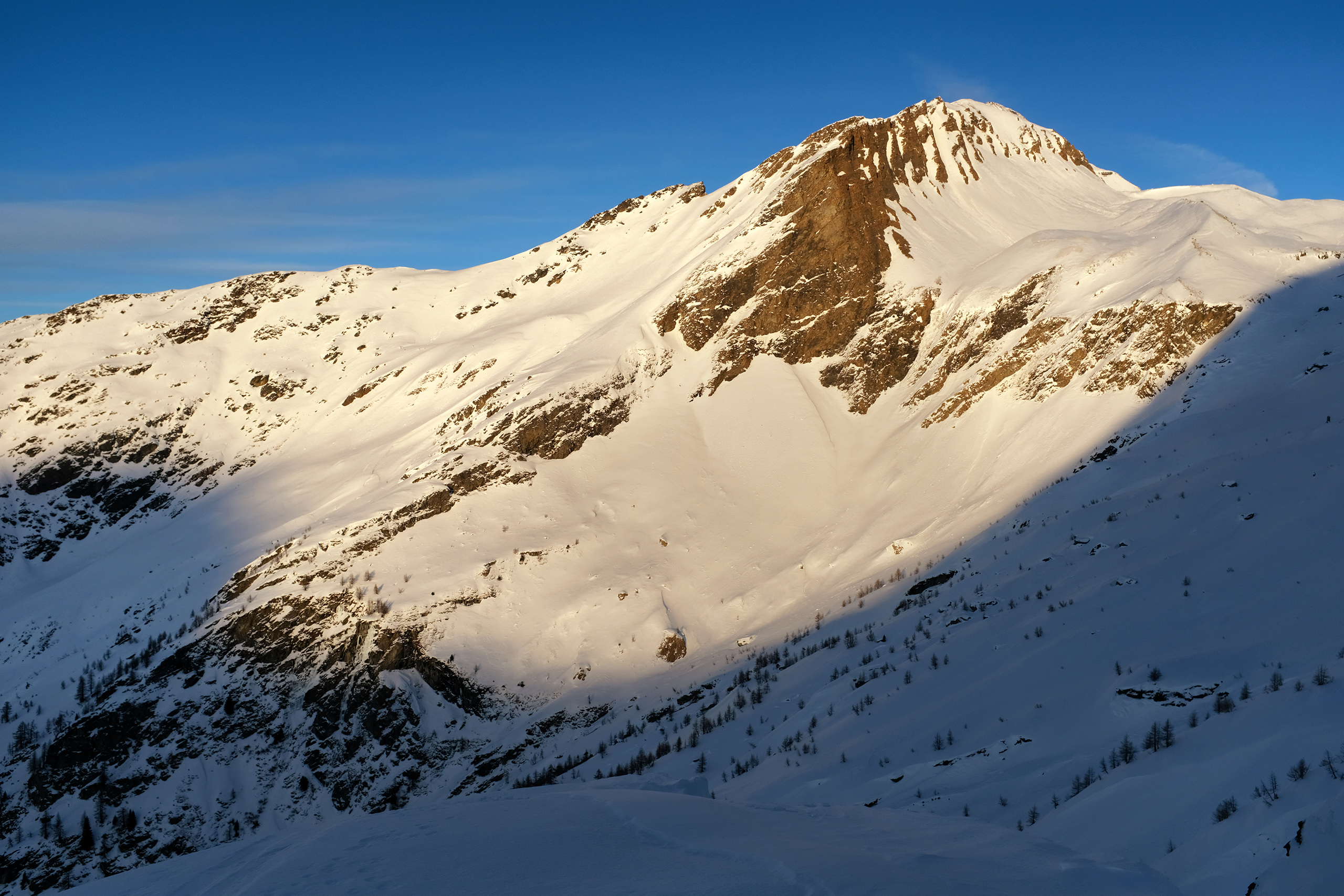 Scialpinismo al Breithorn, La Punta di Terrarossa