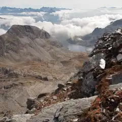 Dalla cima verso sud