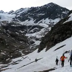 Spallaggio fino alla cascata