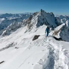 Sulla vetta del Pizzo Pesciora