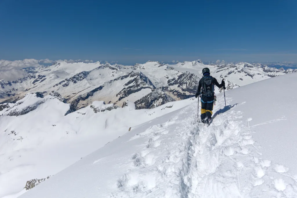 Rientro dalla cima