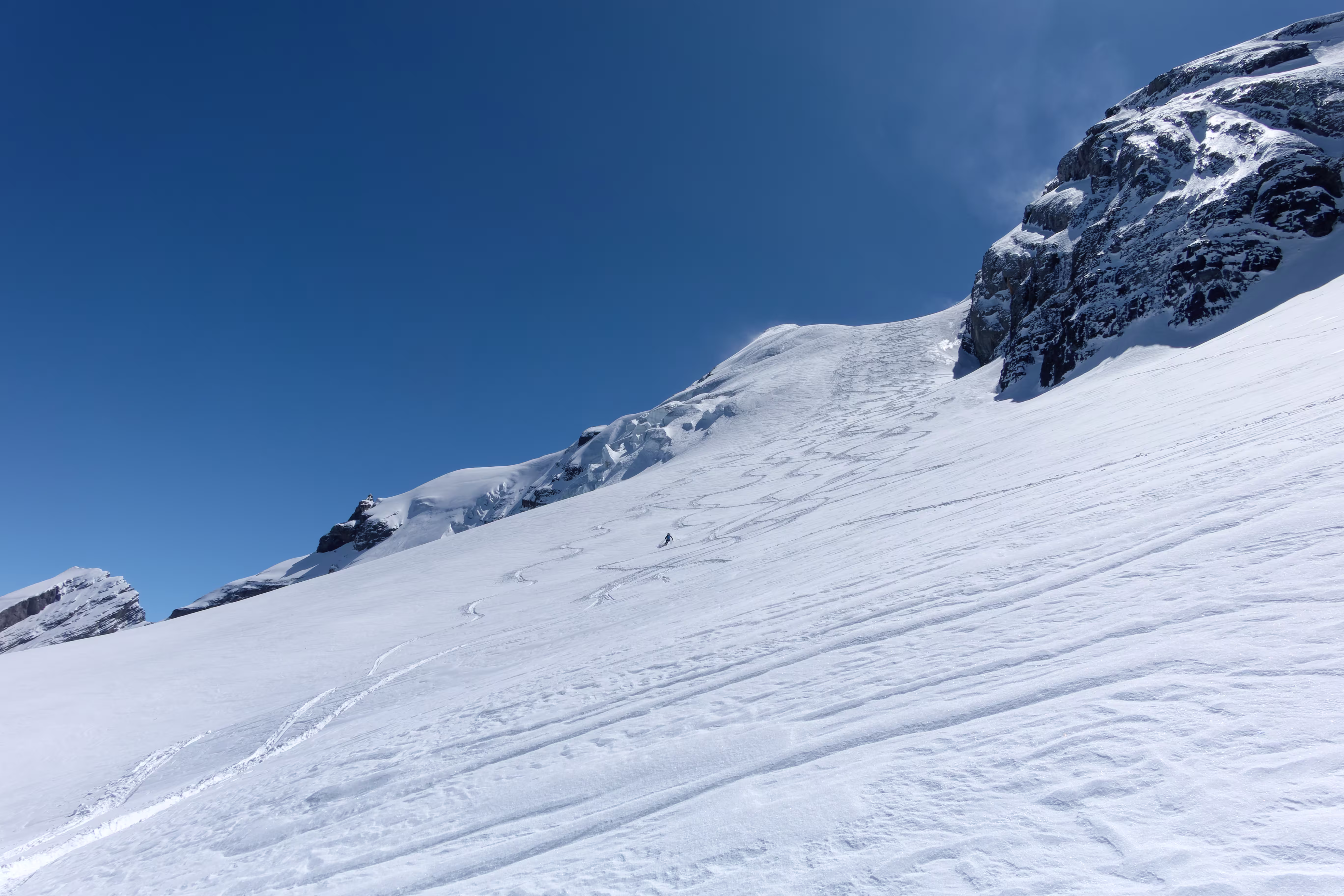Solo noi sul Doldenhorn oggi