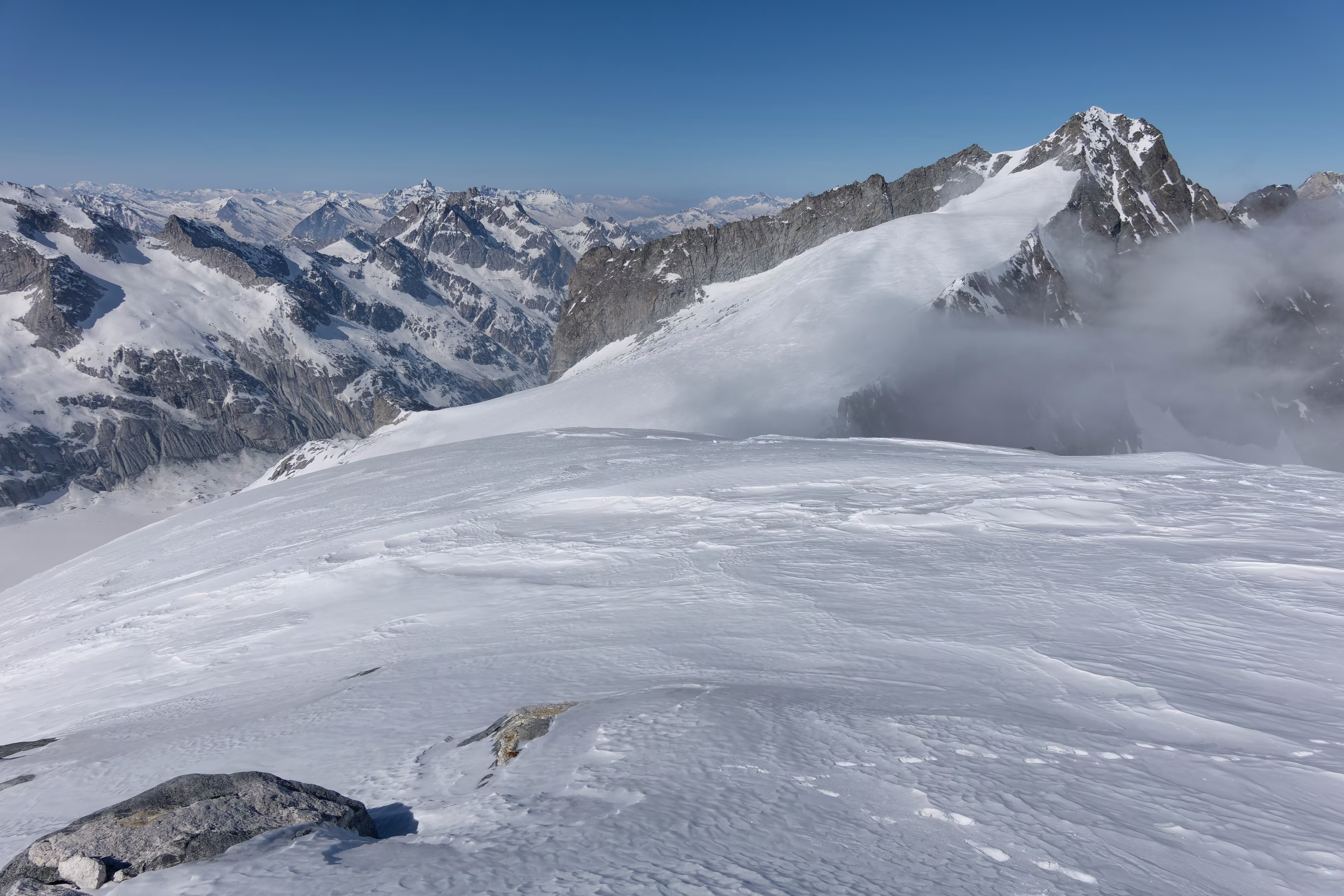 Verso la Cima di Rosso