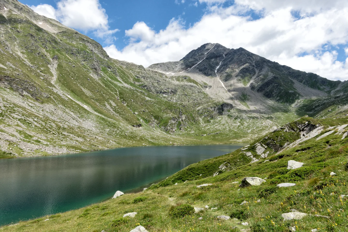 Cima di Lago da Piuro, Il Galleggione dal Lago dell’Acqua Fraggia