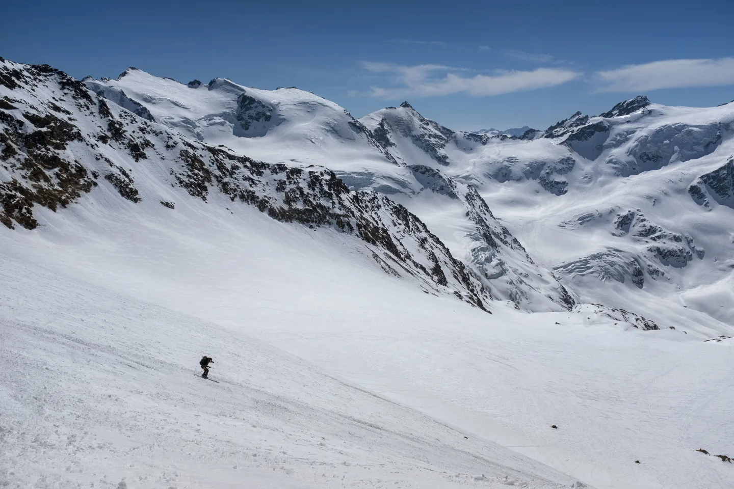 Scialpinismo Palon de la Mare, ambiente grandioso