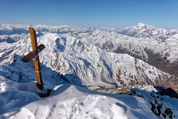 Panorama sul Bianco dal Combin du Valsorey