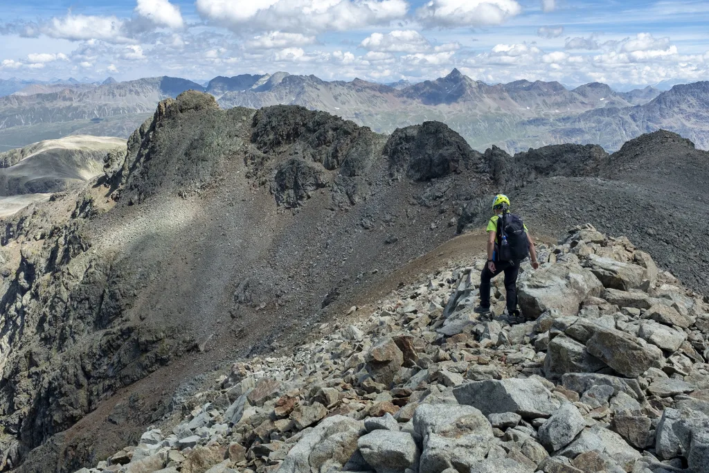 Verso il Piz Rosatsch