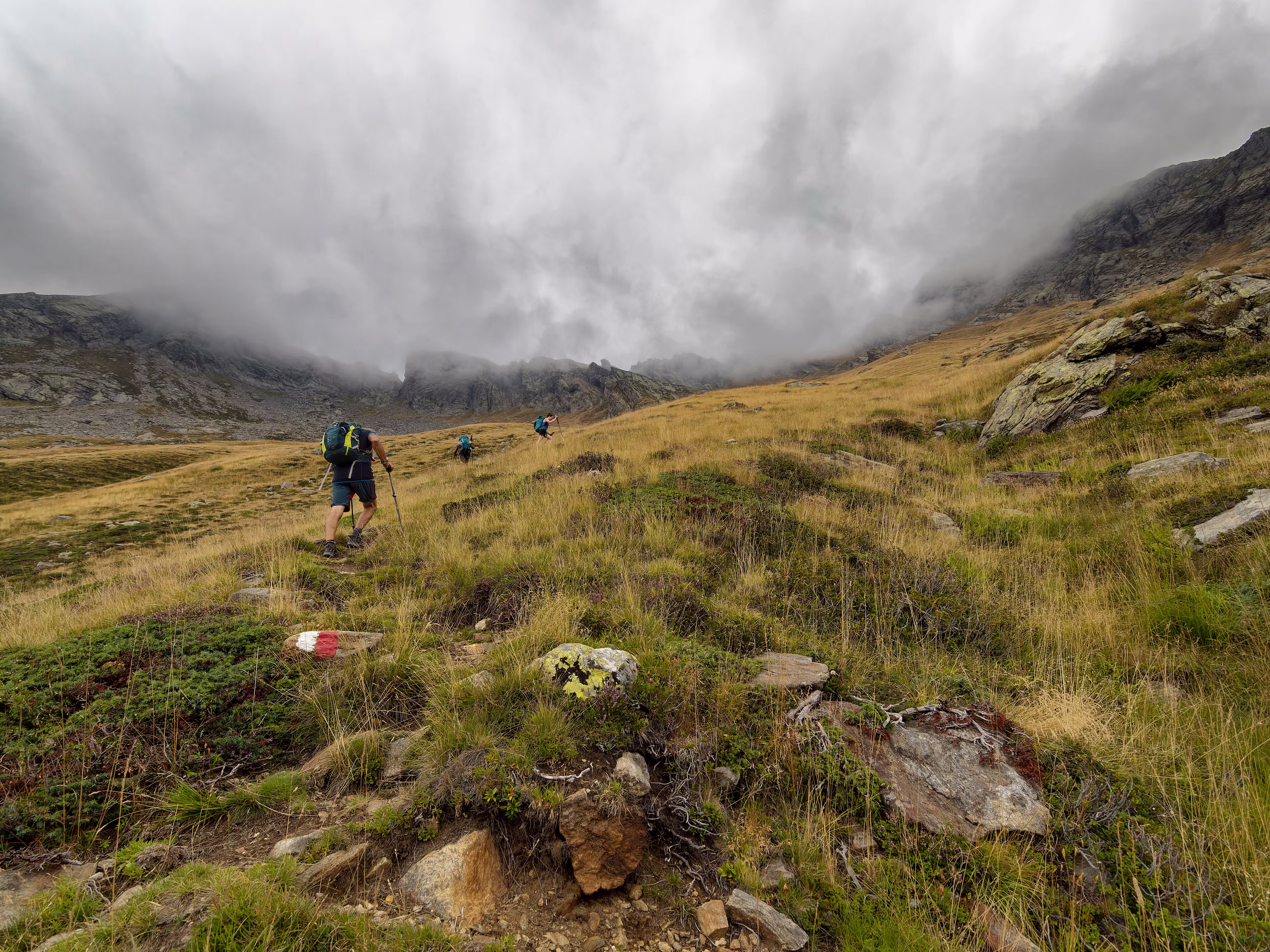 Quasi al Bivacco Zeb