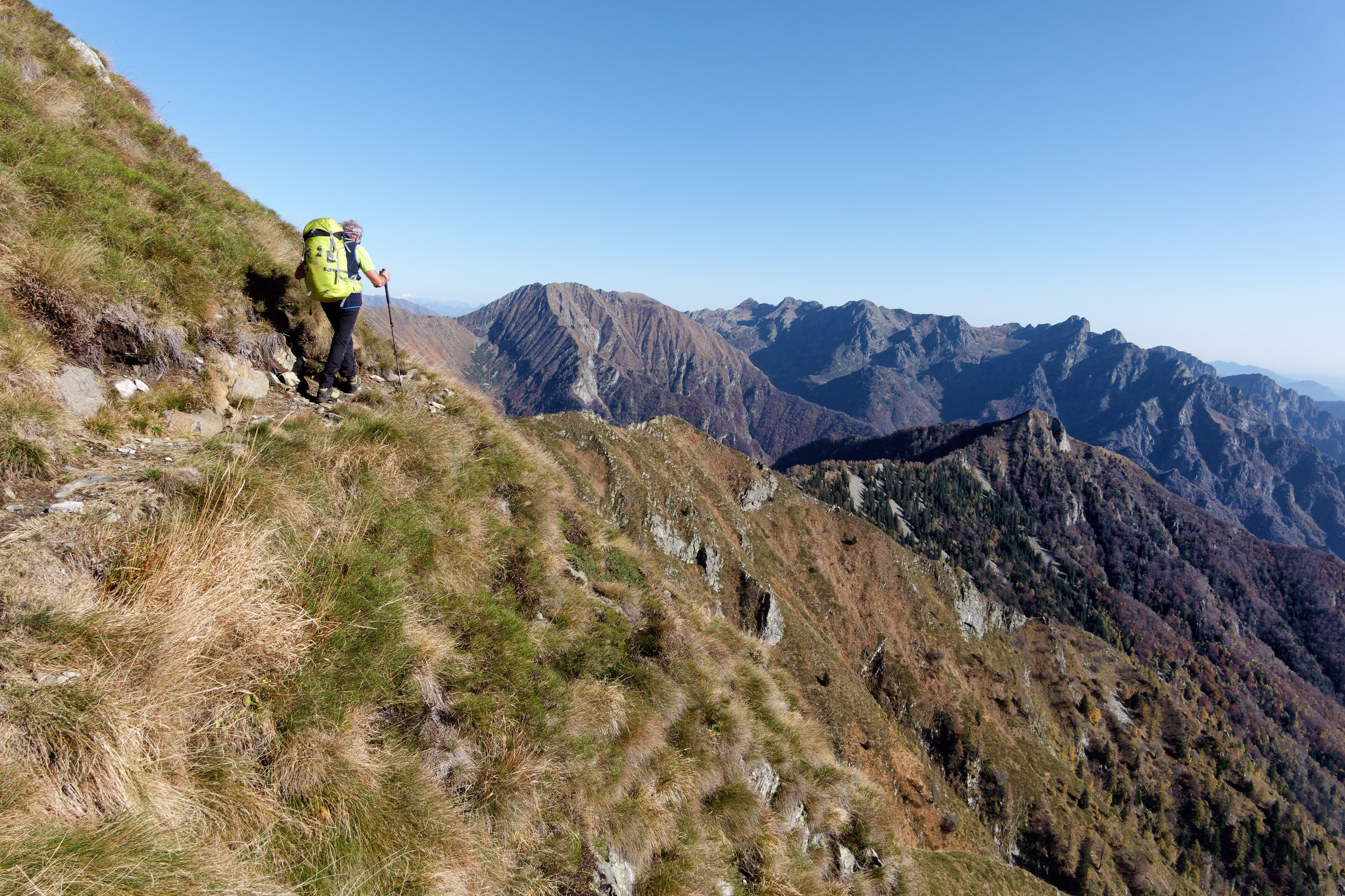 Il Lungo traverso dall’Alpe Ragozzale al Mottac