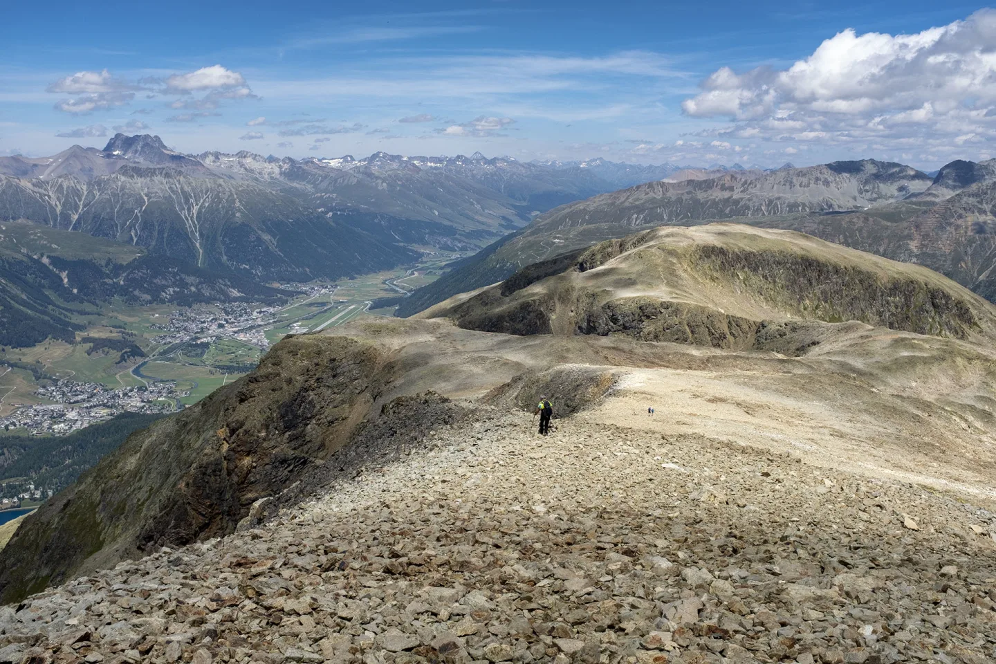 Traversata dal Piz Surlej al Piz Mezdì, Quasi al Piz Mezdì