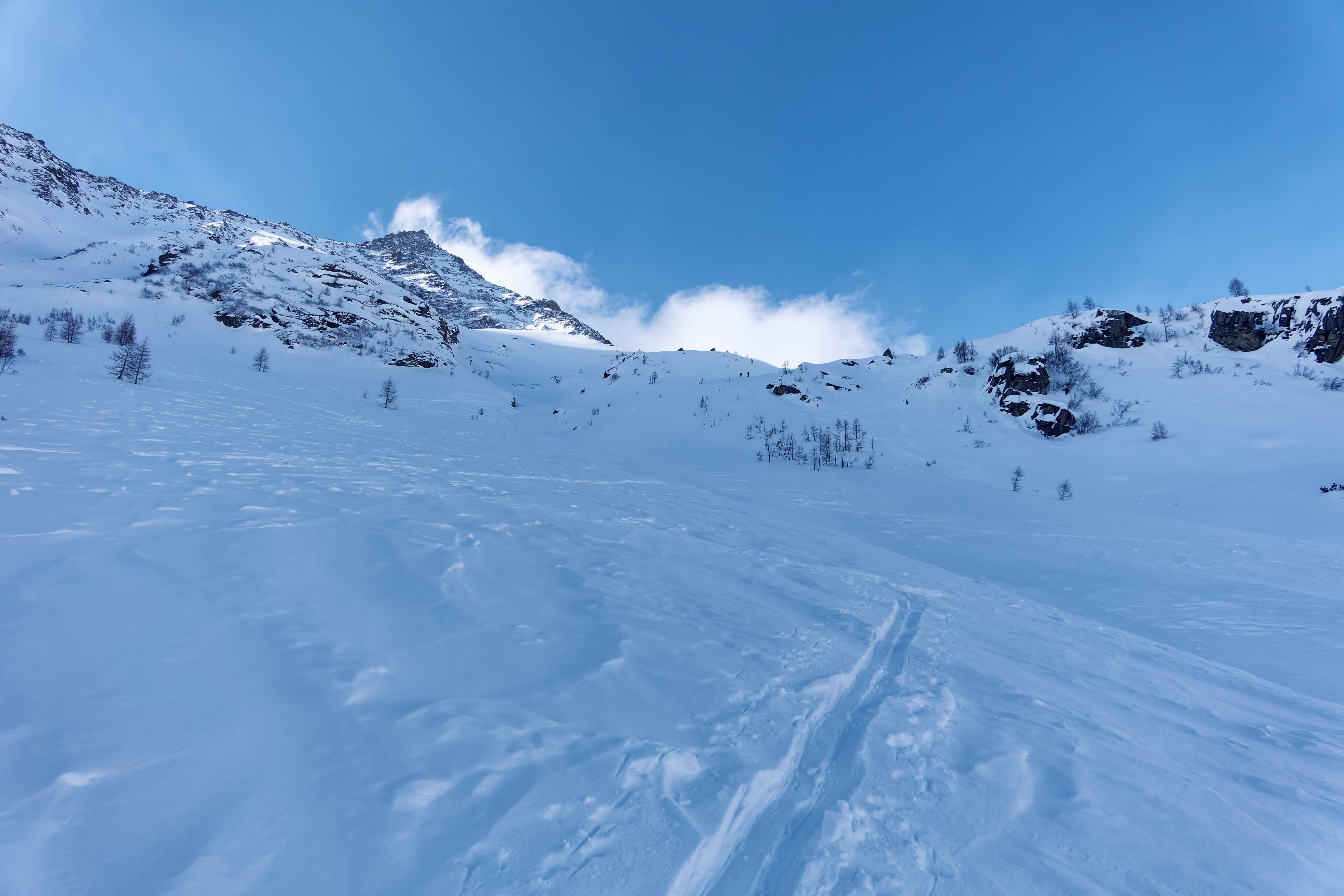 Terreno più agevole (Brunni) dopo il primo strappo