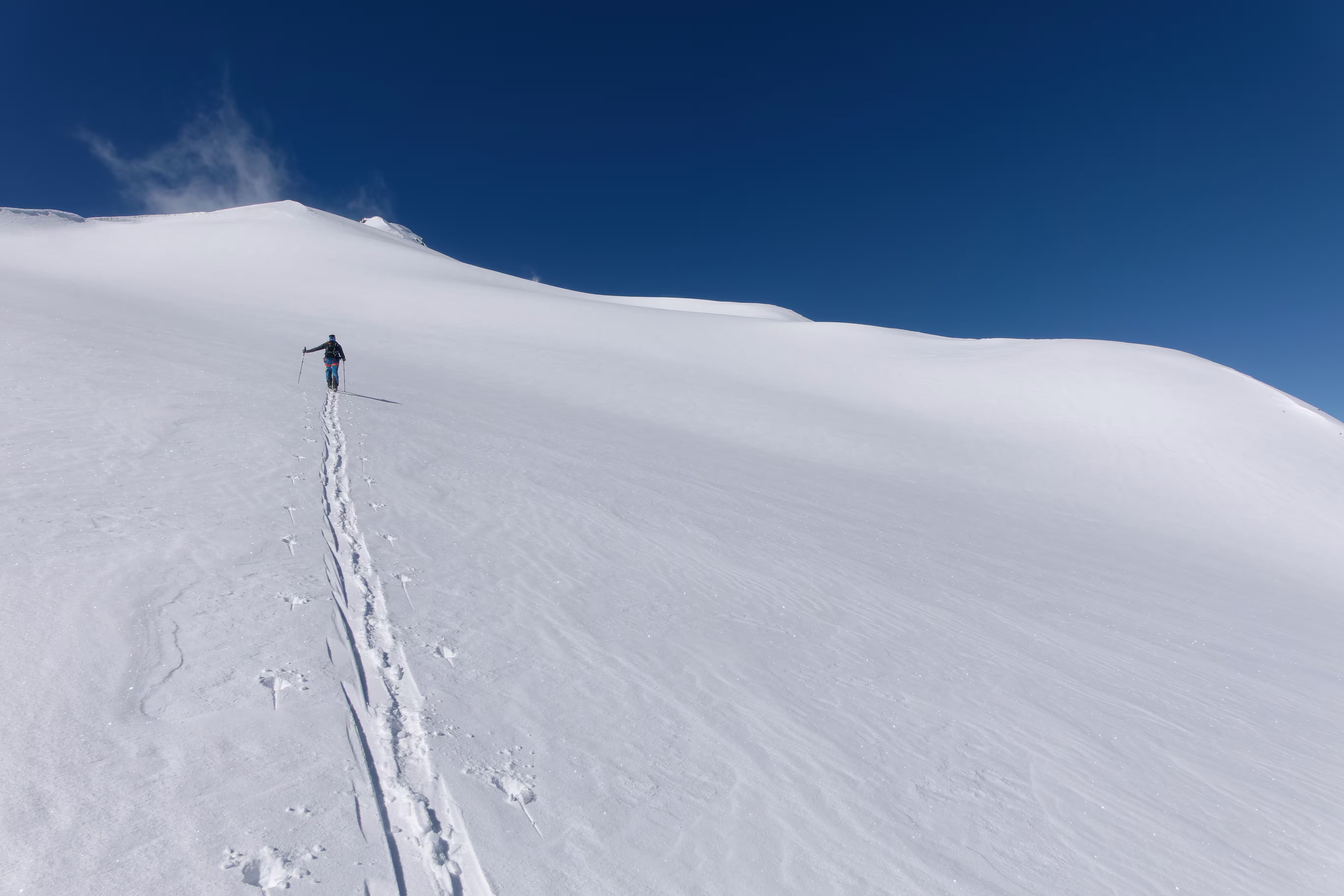 Puntando l’anticima della Cadini